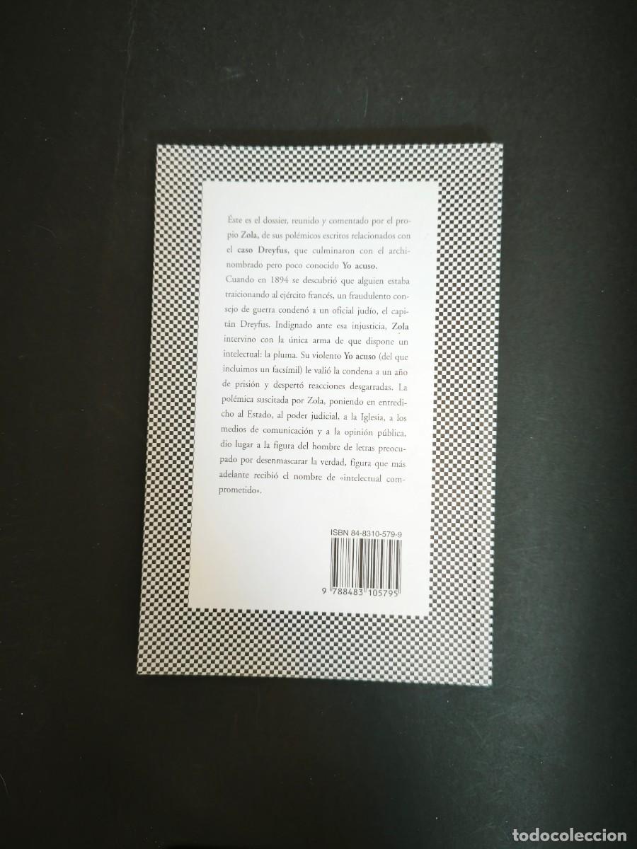 Libros de segunda mano: Yo acuso - &Eacute;mile Zola - Foto 2