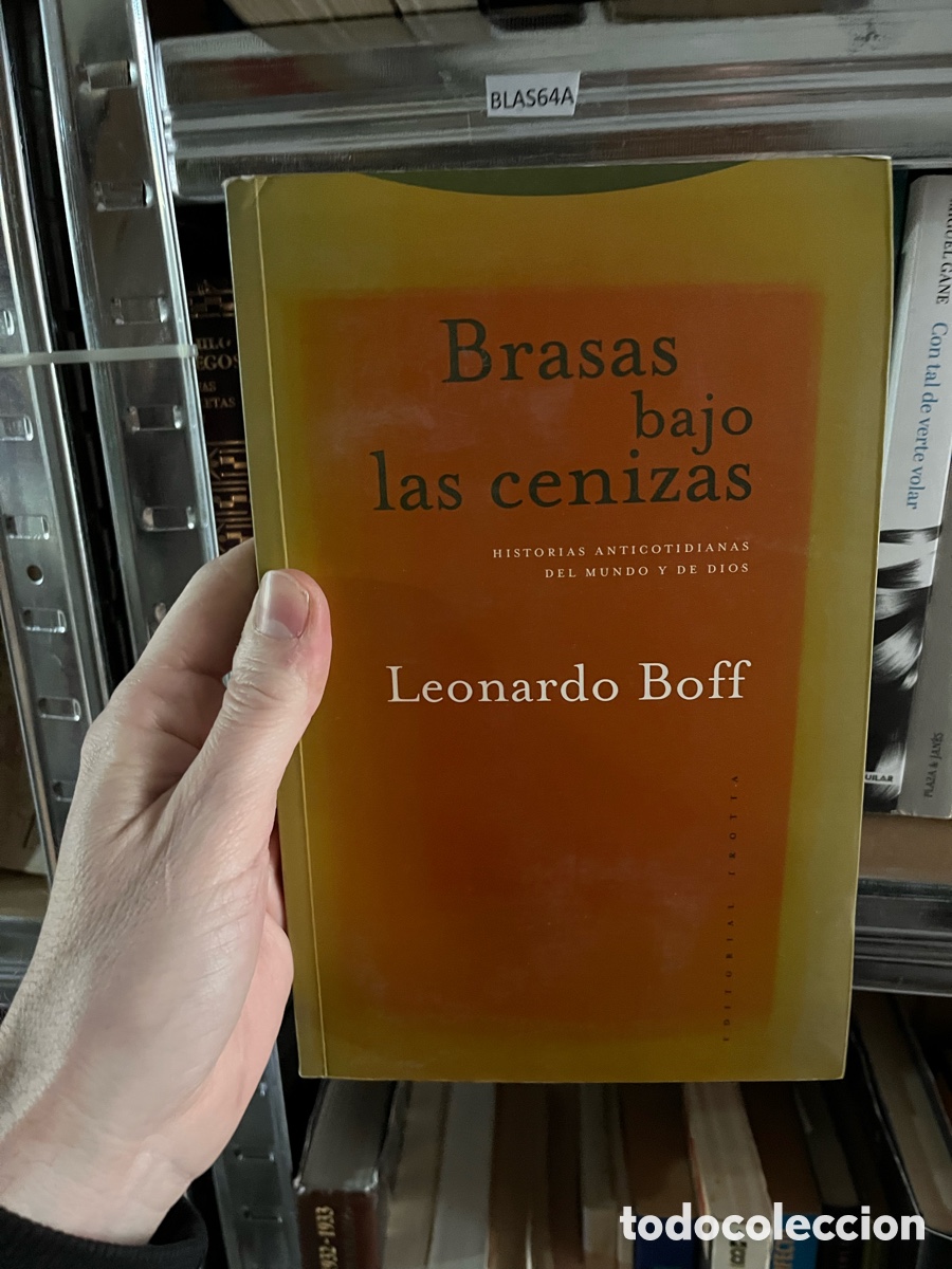 Libros de segunda mano: BLAS64A Brasas bajo las cenizas HISTORIAS ANTICOTIDIANAS DEL MUNDO Y DE DIOS Leonardo Boff