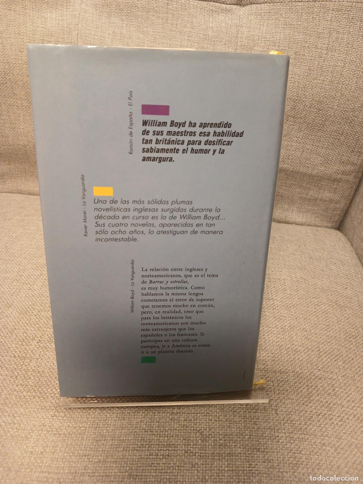 Libros de segunda mano: Barras y estrellas - William Boyd - Foto 3