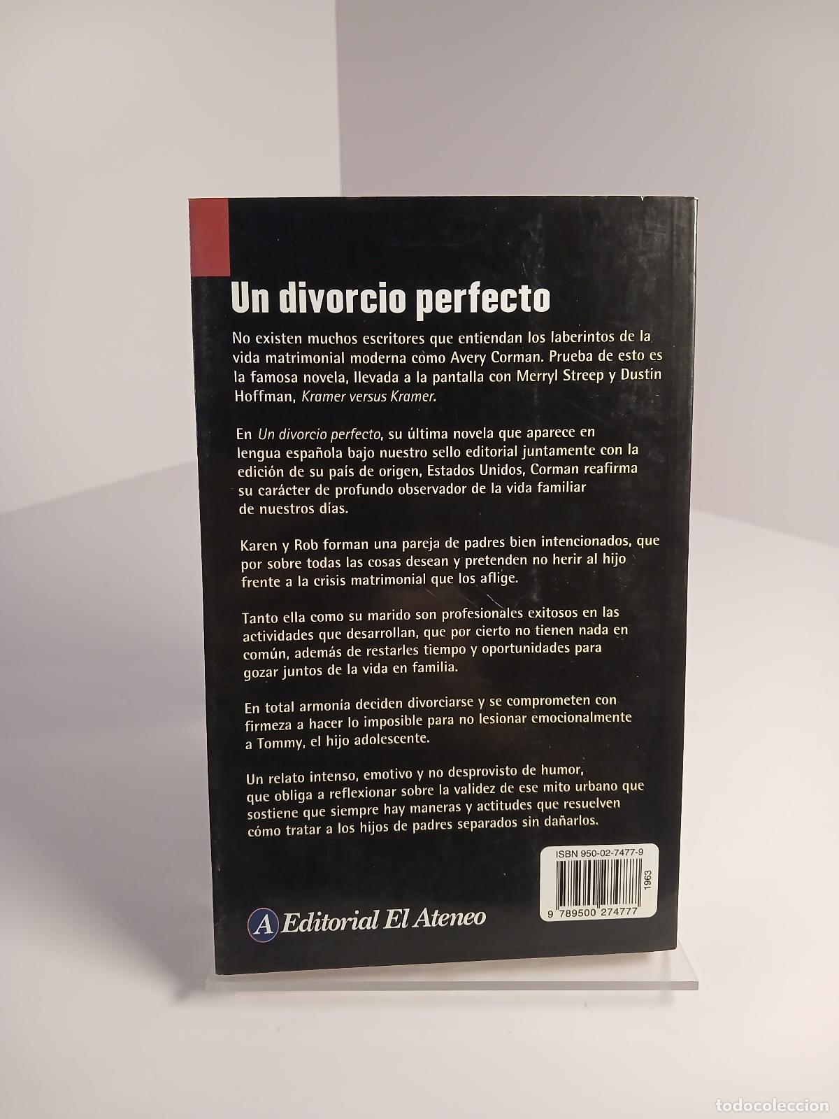 Libros de segunda mano: Un Divorcio Perfecto - Avery Corman - Foto 3