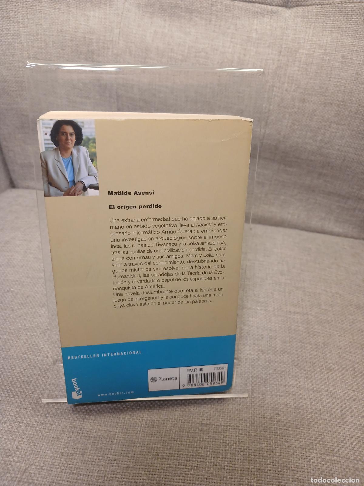 Libros de segunda mano: El origen perdido - Matilde Asensi - Foto 3