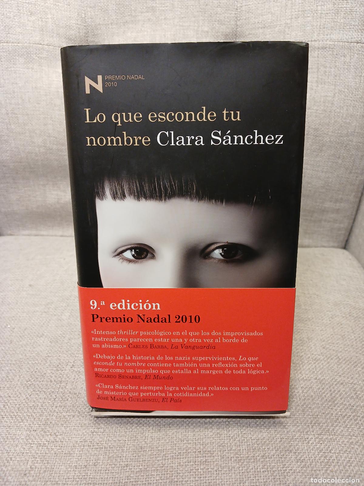 Livros em segunda m&atilde;o: Lo que esconde tu nombre - Clara S&aacute;nchez