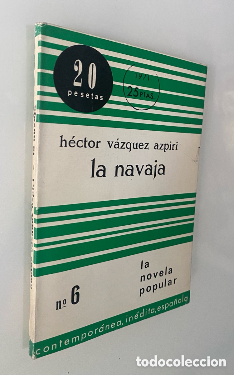 Gebrauchte B&uuml;cher: La navaja - V&Aacute;ZQUEZ AZPIRI, H&eacute;ctor