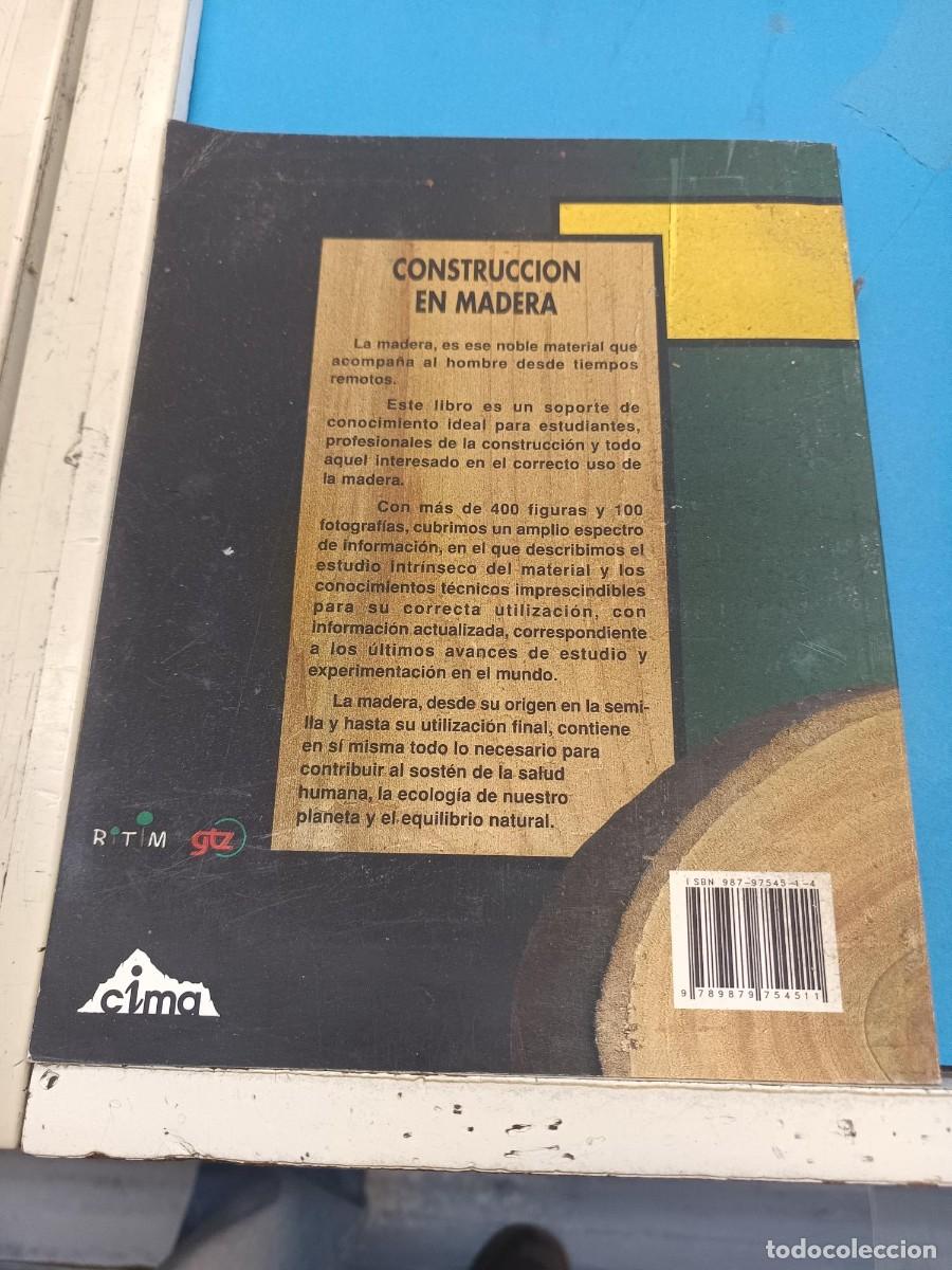 Libros de segunda mano: CONSTRUCION EN MADERA ARC. MIGUEL HANONO EDICIONES CIMA - Foto 2
