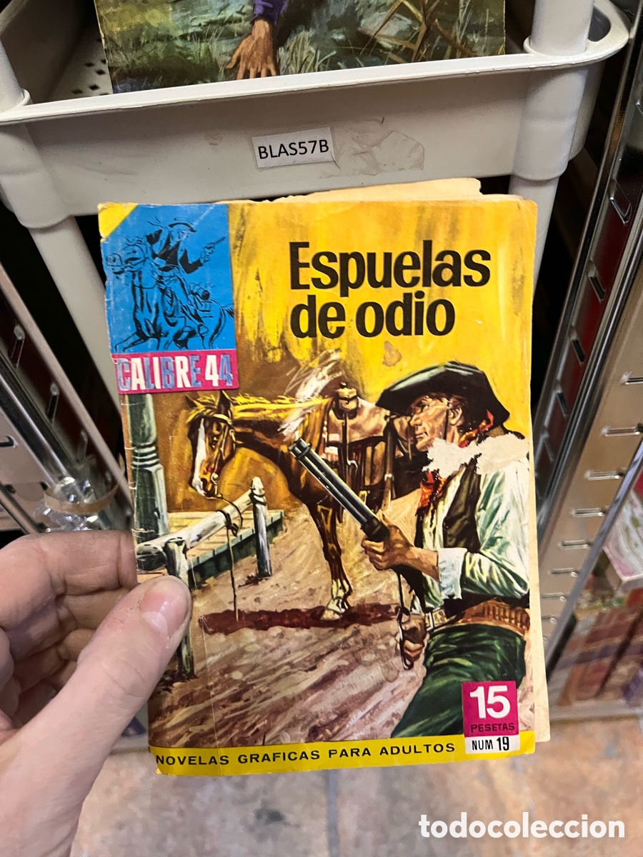Libros de segunda mano: BLAS57B Espuelas de odio, novelas gr&aacute;ficas para adultos