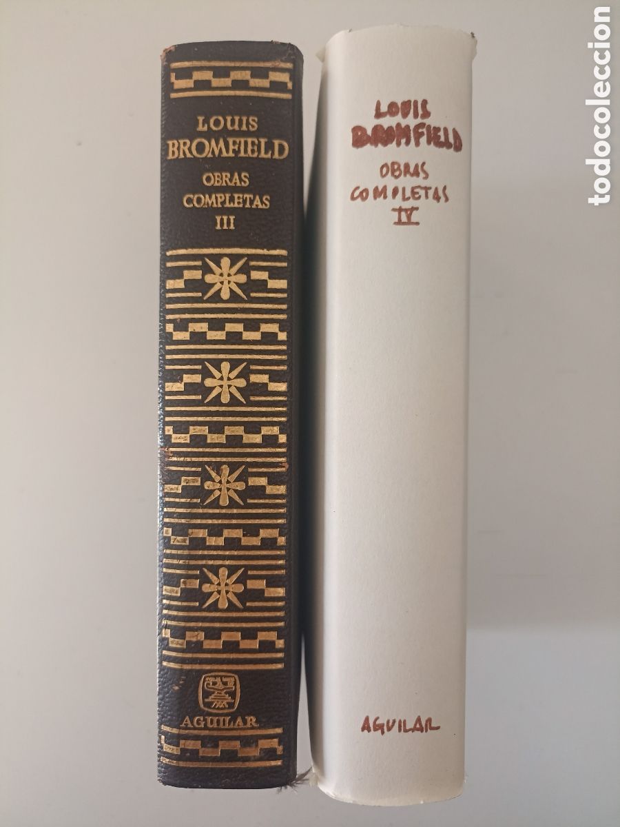 Libros de segunda mano: Lote 2 x Louis Bromfield - Obras completas. Tomos III y IV (Aguilar, 1964, 67)