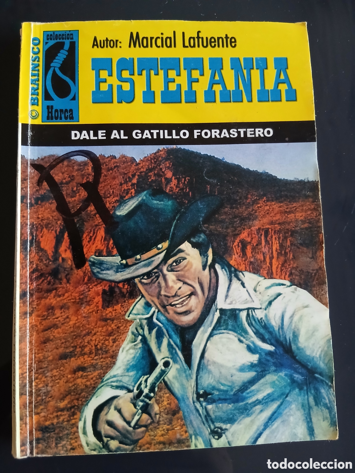 Libros de segunda mano: Novela Oeste: Dale al gatillo forastero ( ML Estefania)