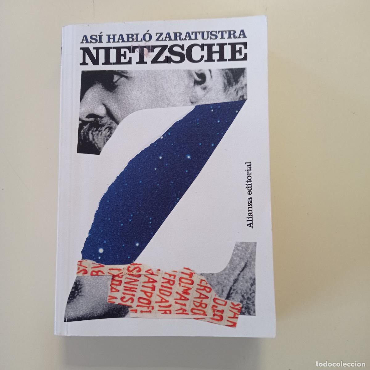 Libros de segunda mano: ASI HABLO ZARATUSTRA-NIETZSCHE-EDITORIAL ALIANZA-2022-1&ordf;. EDICION