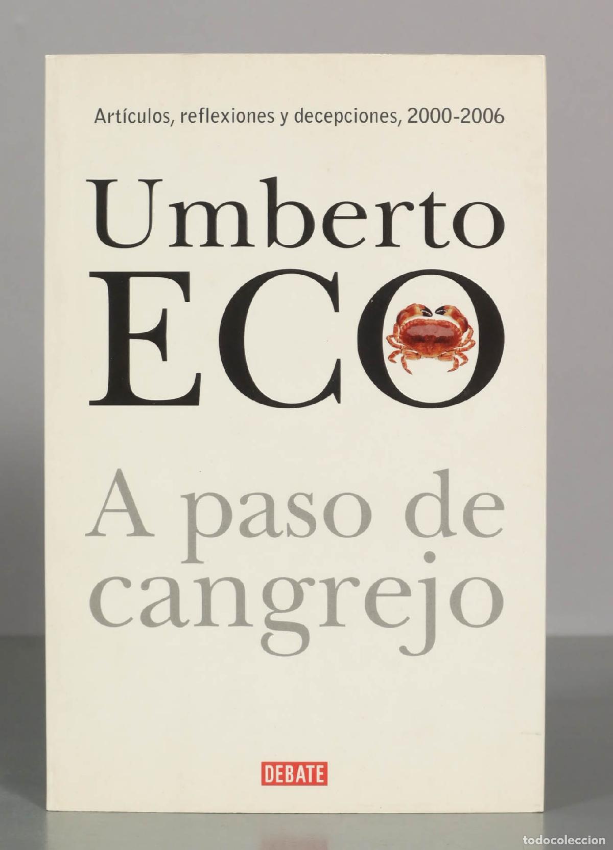 Libros de segunda mano: A paso de cangrejo - Umberto Eco