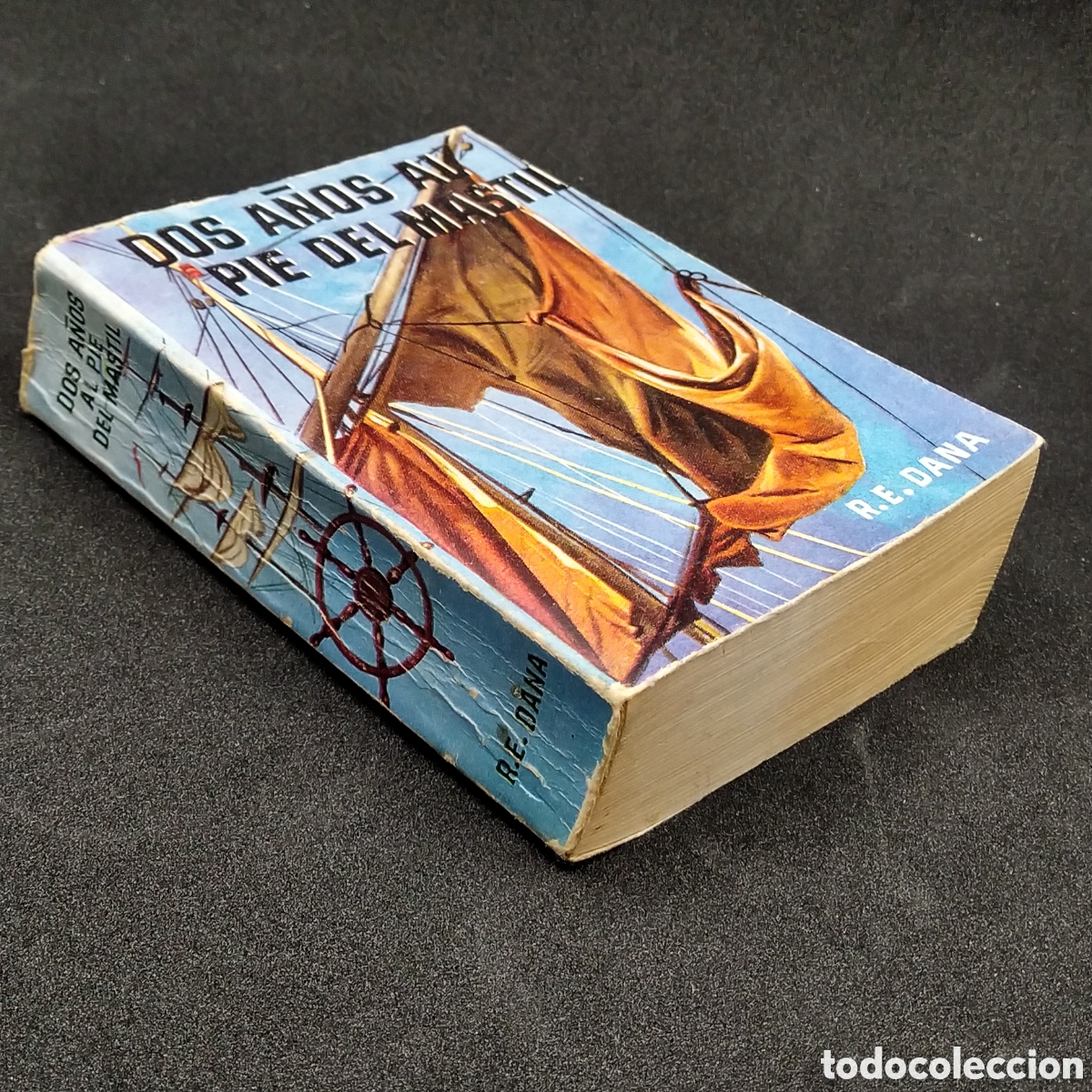 Libri di seconda mano: ENCICLOPEDIA PULGA N&ordm; 178 - DOS A&Ntilde;OS AL PIE DEL M&Aacute;STIL - RARO - R. E. DANA - RICHARD HARRY