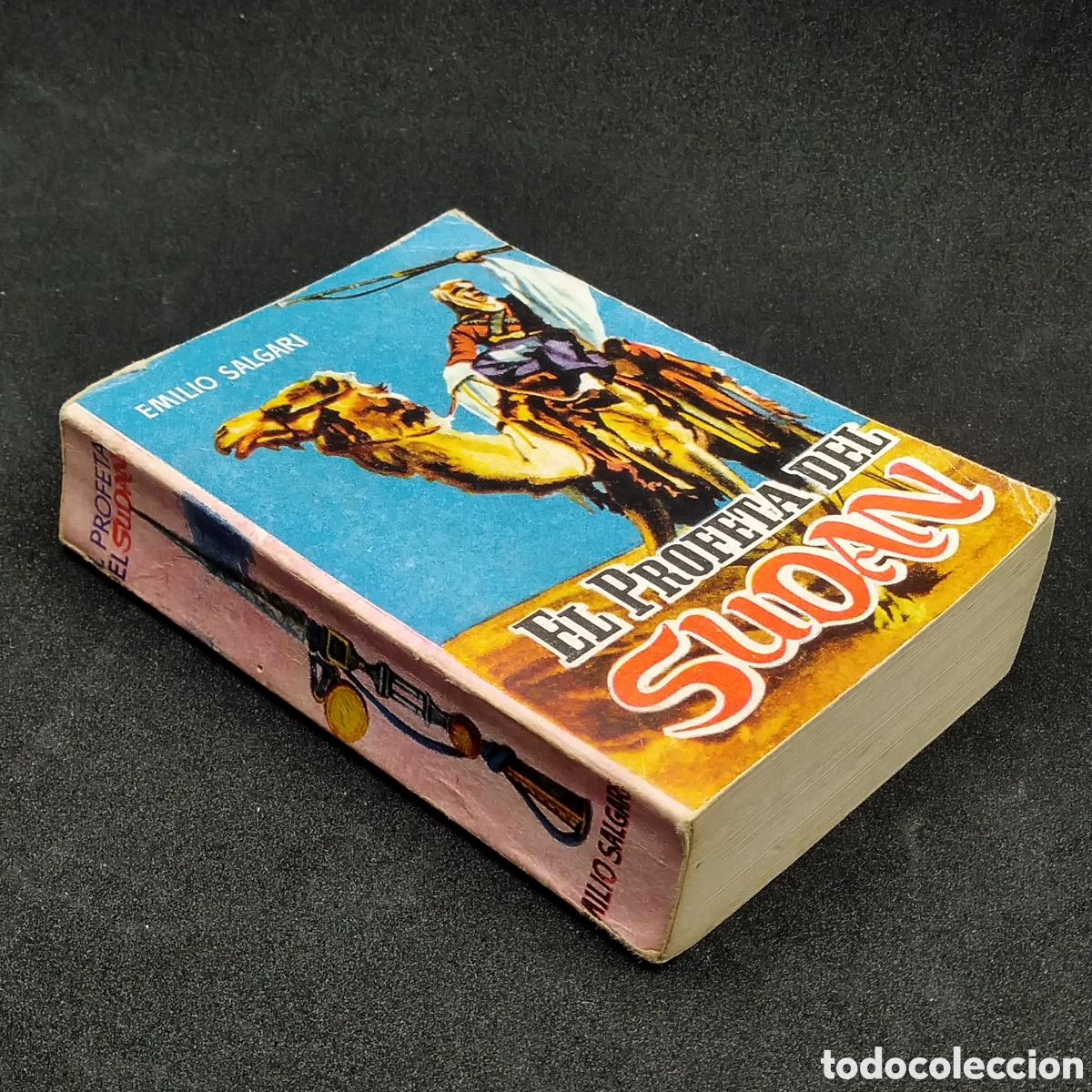 Libri di seconda mano: ENCICLOPEDIA PULGA N&ordm; 129 - EMILIO SALGARI - EL PROFETA DEL SUDAN - RARO