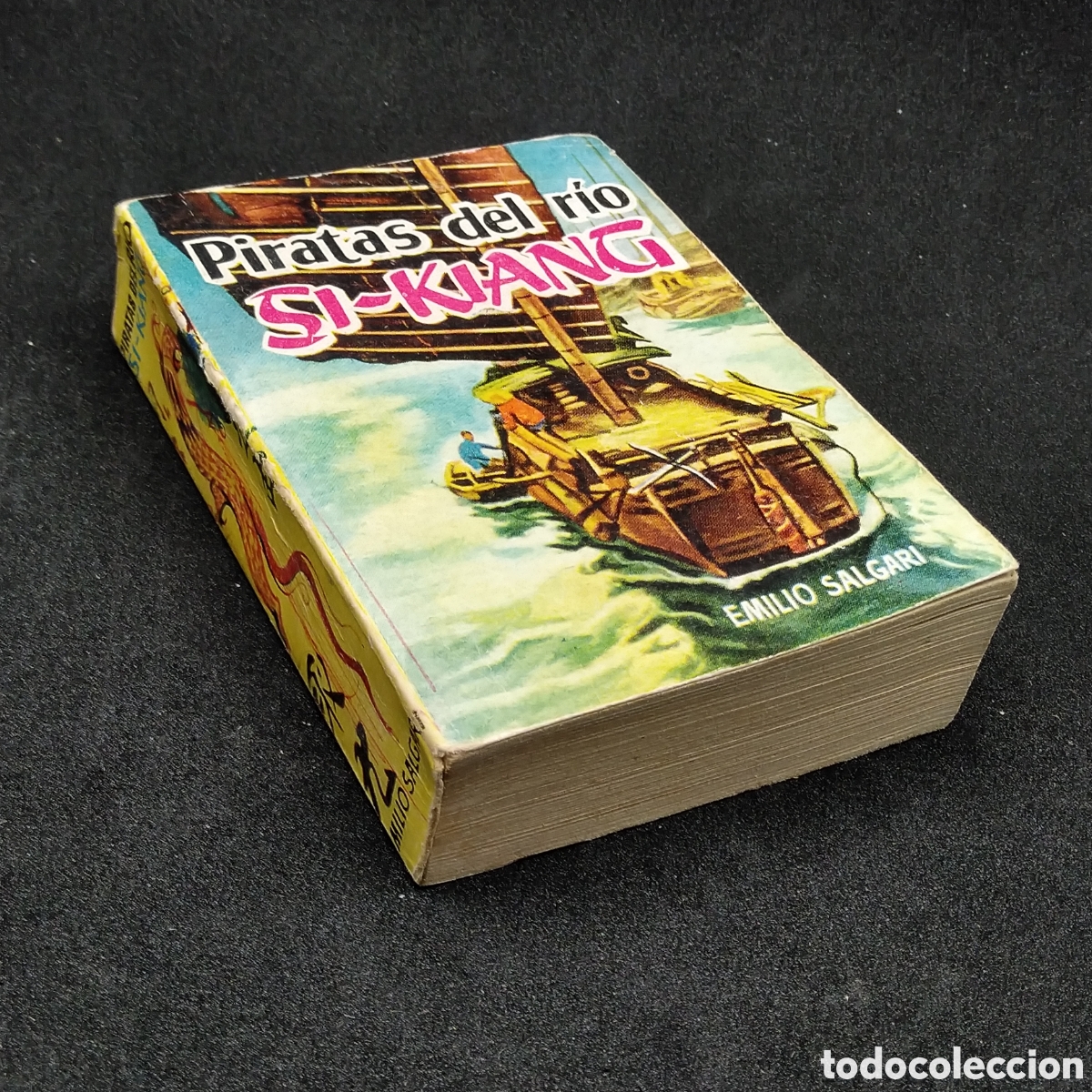 Gebrauchte B&uuml;cher: ENCICLOPEDIA PULGA N&ordm; 145 - EMILIO SALGARI - PIRATAS DEL RIO SI-KIANG - SI KIANG