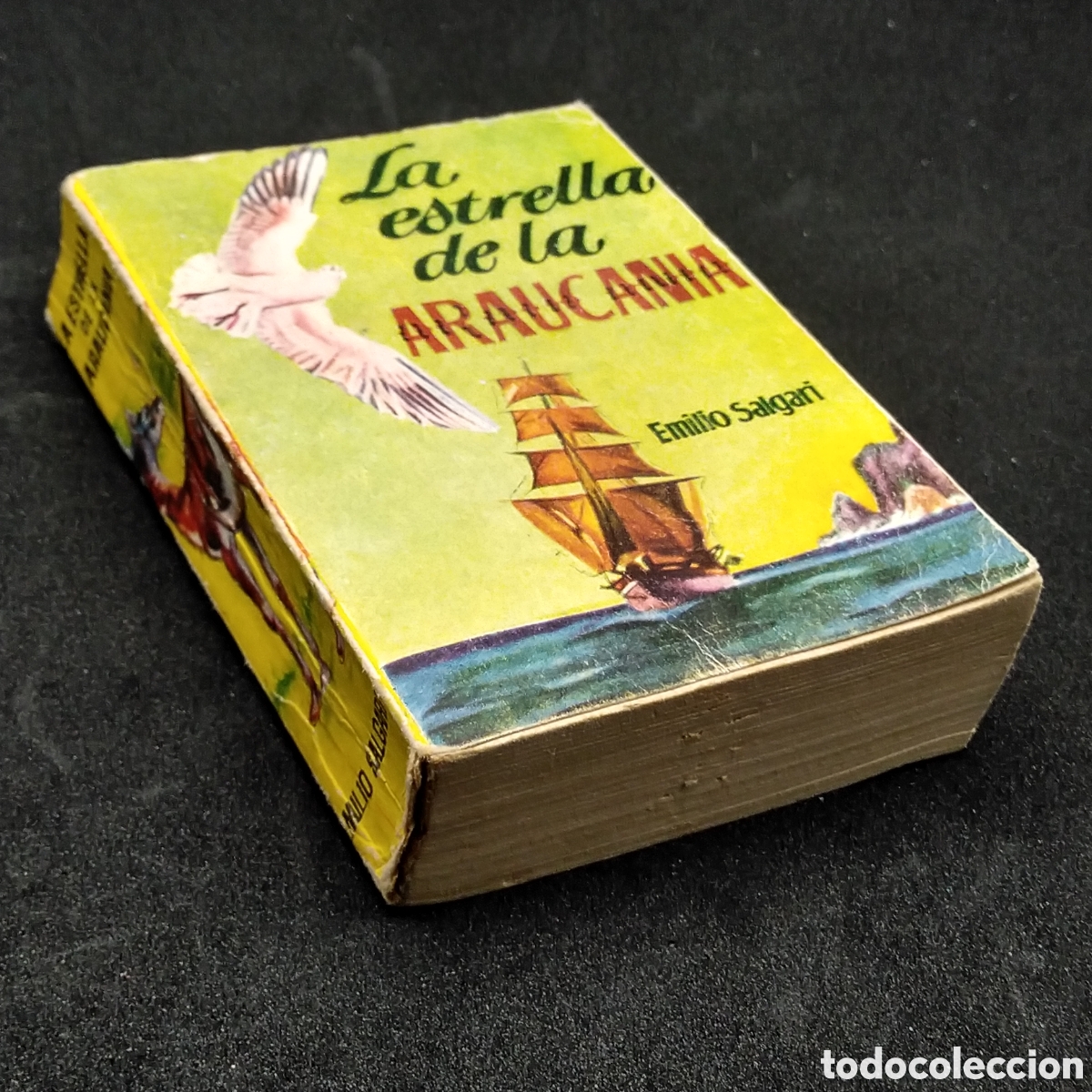 Gebrauchte B&uuml;cher: ENCICLOPEDIA PULGA N&ordm; 132 - LA ESTRELLA DE LA ARAUCANIA - EMILIO SALGARI