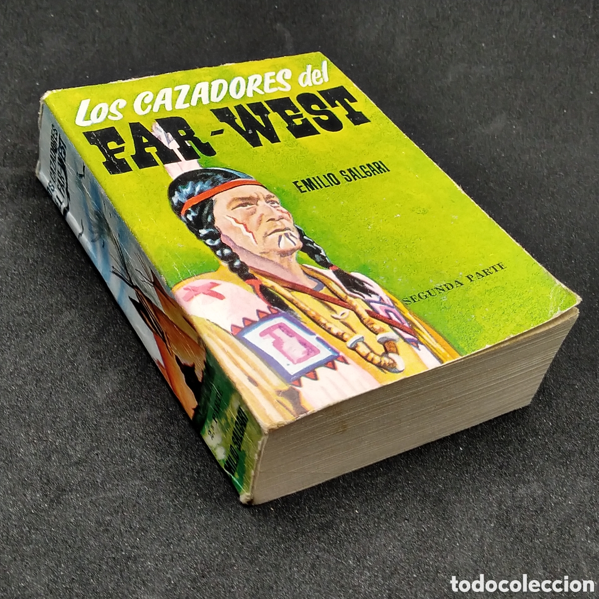 Livres d'occasion: ENCICLOPEDIA PULGA N&ordm; 159 - LOS CAZADORES DEL FAR - WEST - EMILIO SALGARI - SEGUNDA PARTE - RARO