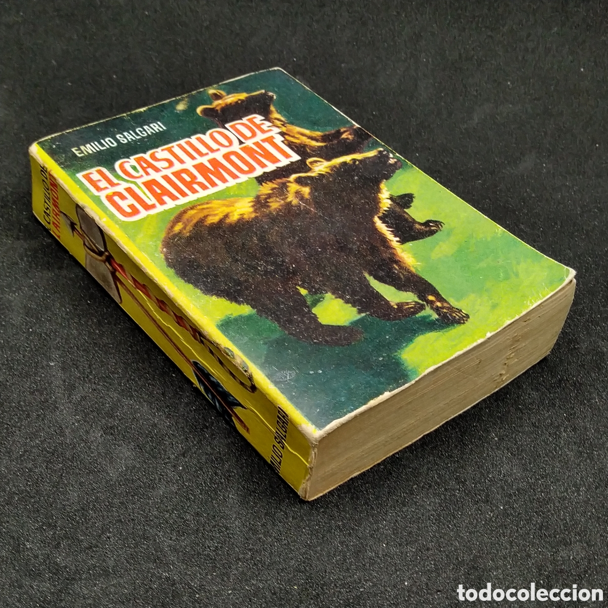 Livres d'occasion: ENCICLOPEDIA PULGA N&ordm; 115 - EMILIO SALGARI - EL CASTILLO CLAIRMONT