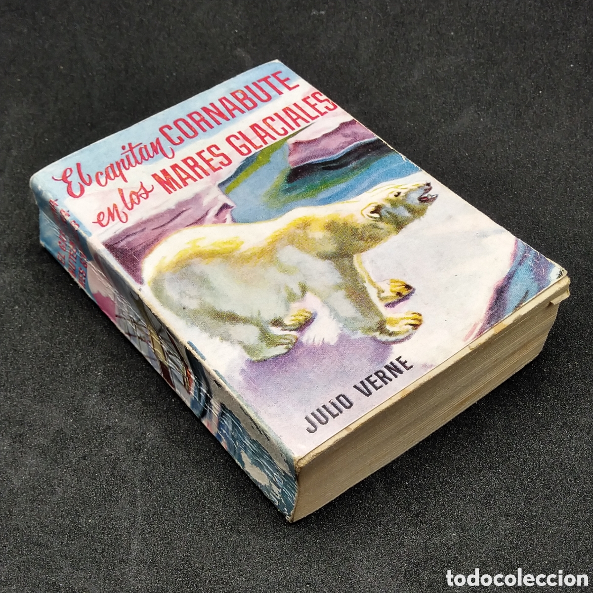 Livres d'occasion: ENCICLOPEDIA PULGA N&ordm; 180 - JULIO VERNE - EL CAPITAN CORNABUTE EN LOS MARES GLACIALES - RARO