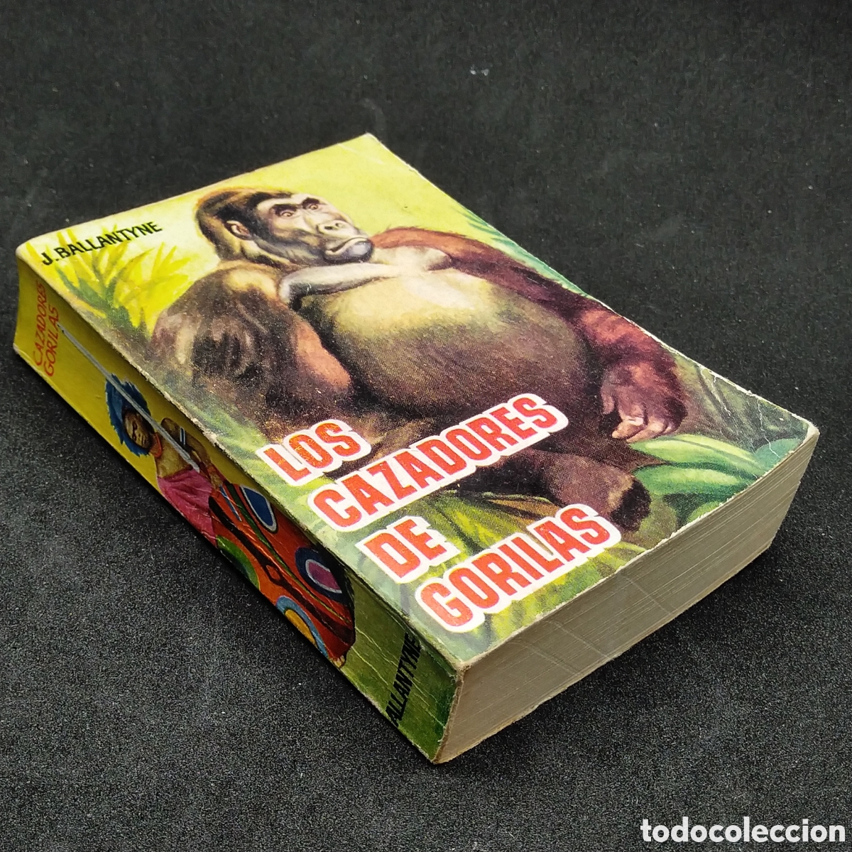 Gebrauchte B&uuml;cher: ENCICLOPEDIA PULGA N&ordm; 116 - J. BALLANTYNE - LOS CAZADORES DE GORILAS