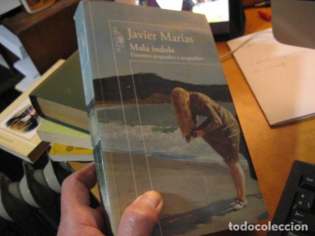 Libros de segunda mano: Mala &iacute;ndole. Cuentos aceptados y aceptables - Mar&iacute;as, Javier