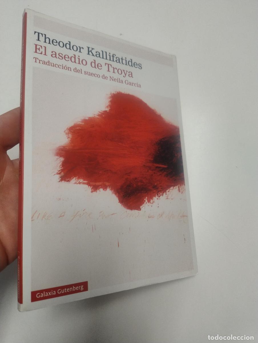 Libros de segunda mano: El asedio de Troya (dedicado por el autor) - Theodor Kallifatides