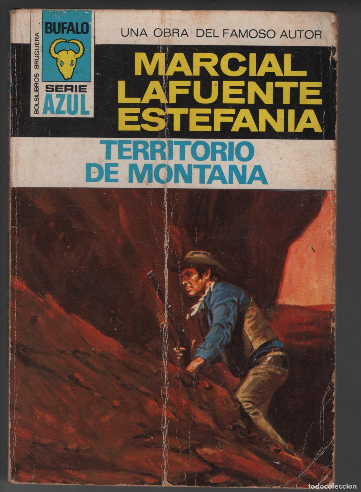 Libros de segunda mano: BUFALO AZUL 156 - TERRITORIO DE MONTANA - ESTEFAN&Iacute;A - BOLSILIBRO - ED. BRUGUERA