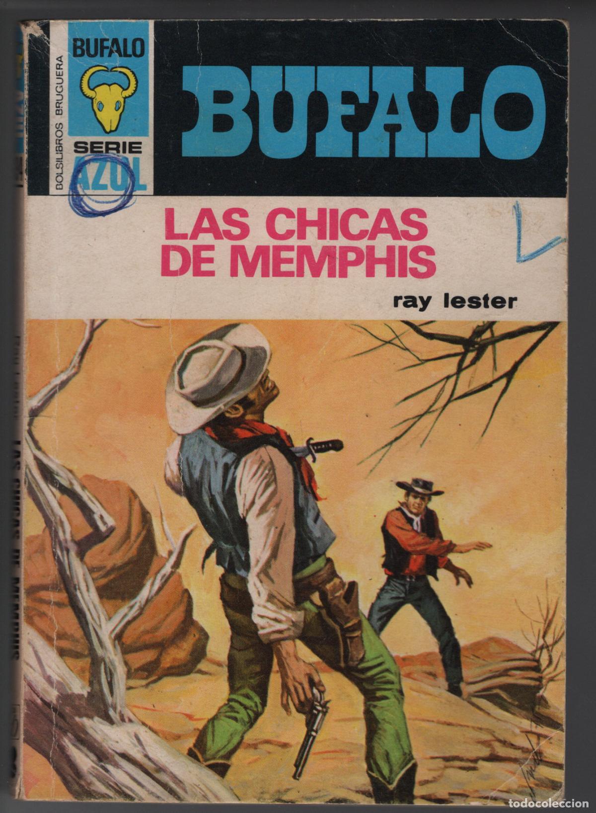 Libros de segunda mano: BUFALO AZUL 194 - LAS CHICAS DE MENPHIS - ESTEFAN&Iacute;A - BOLSILIBRO - ED. BRUGUERA