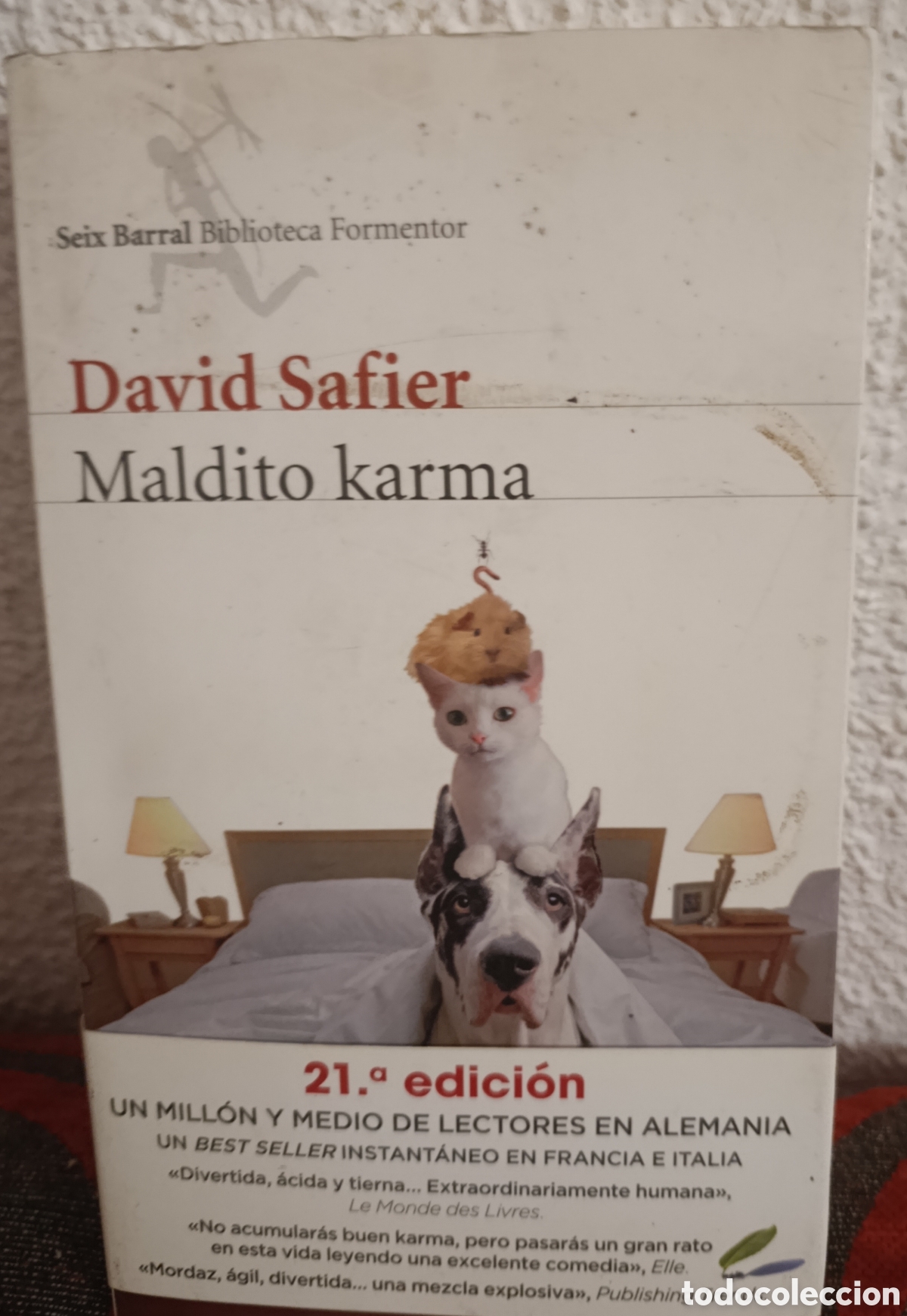 Libros de segunda mano: Maldito Karma - David Safier (Seix Barral, 21.&ordf; edici&oacute;n)