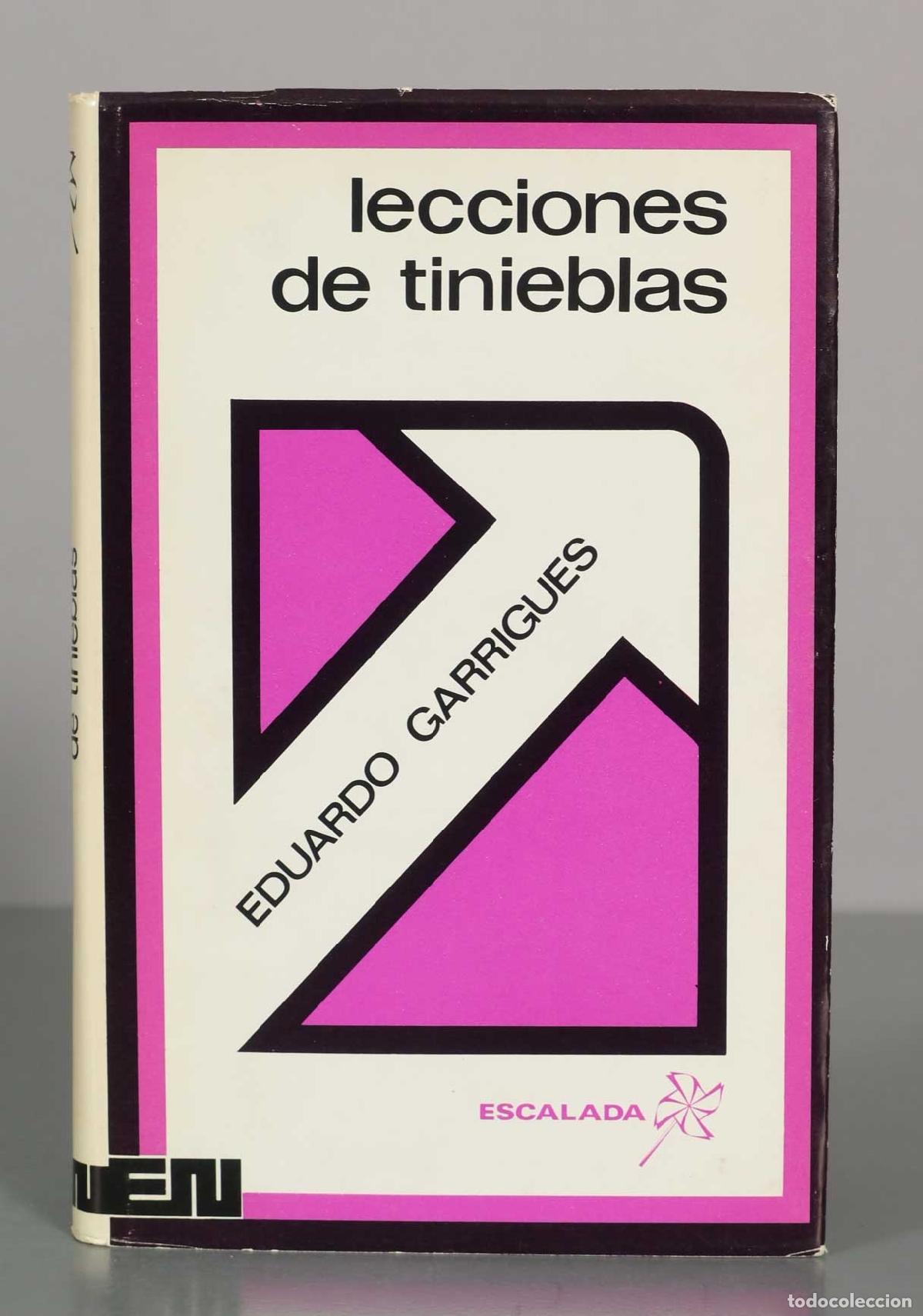 Libros de segunda mano: Lecciones de tinieblas - Eduardo Garrigues