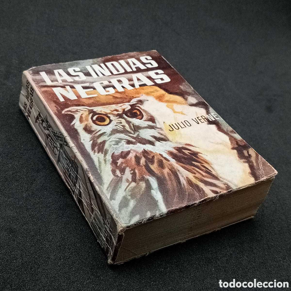 Libros de segunda mano: ENCICLOPEDIA PULGA N&ordm; 168 - JULIO VERNE - LAS INDIAS NEGRAS