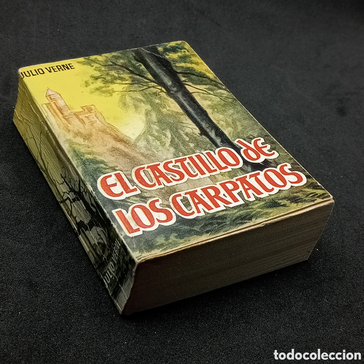 Libros de segunda mano: ENCICLOPEDIA PULGA N&ordm; 105 - JULIO VERNE - EL CASTILLO DE LOS CARPATOS