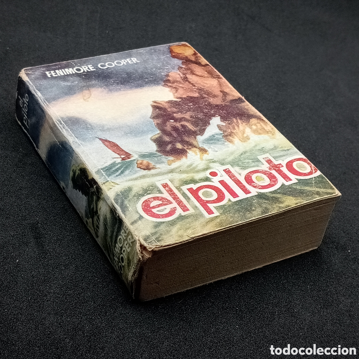 Libros de segunda mano: ENCICLOPEDIA PULGA N&ordm; 100 - FENIMORE COOPER - EL PILOTO