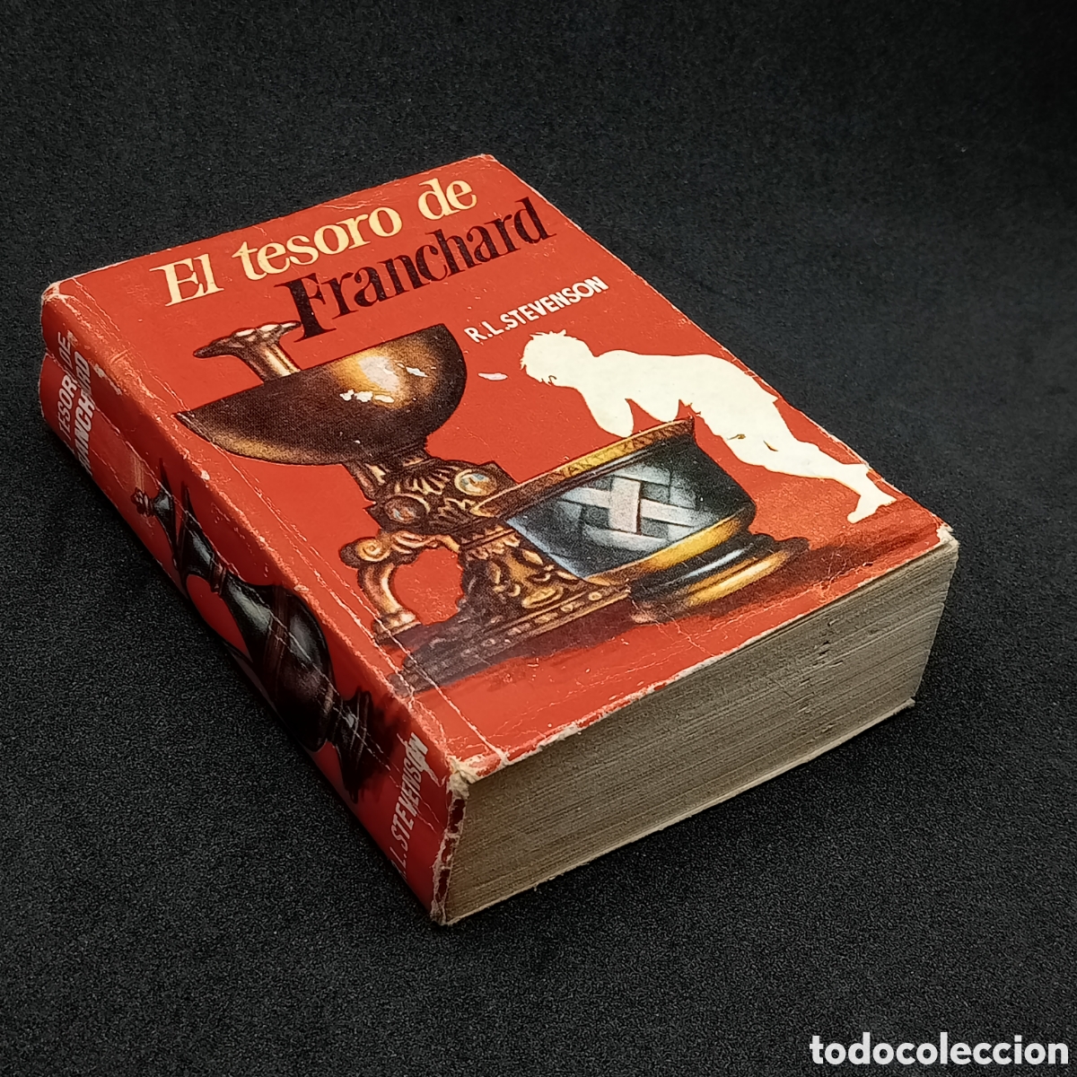 Libros de segunda mano: ENCICLOPEDIA PULGA N&ordm; 157 - R. L. STEVENSON - EL TESORO DE FRANCHARD - ROBERT LOUIS