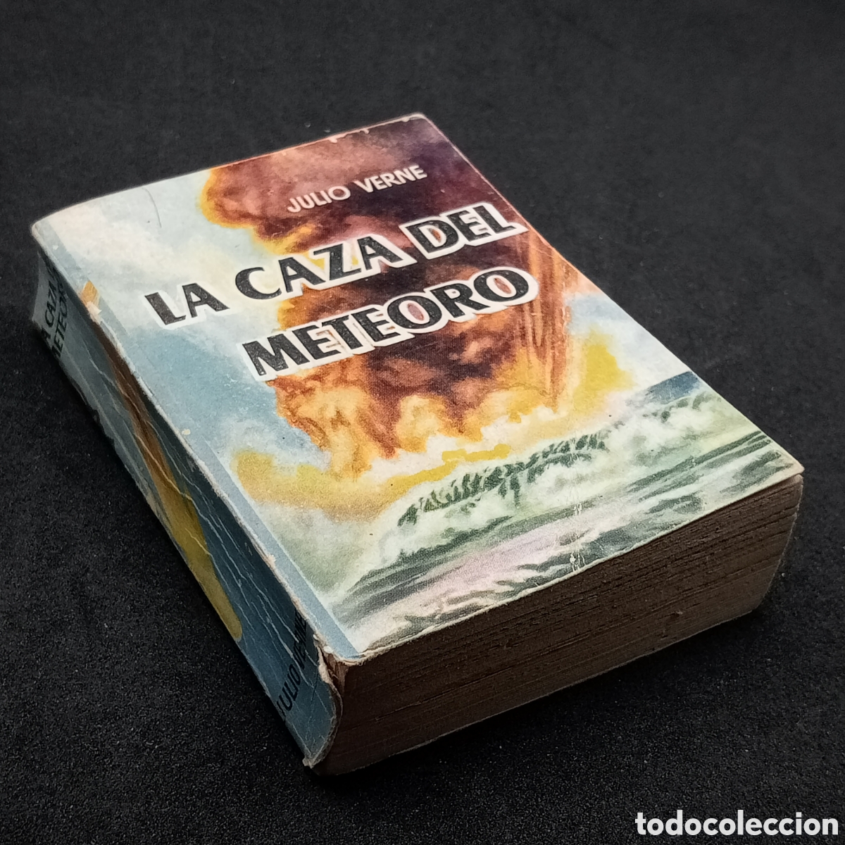 Gebrauchte B&uuml;cher: ENCICLOPEDIA PULGA N&ordm; 124 - JULIO VERNE - LA CAZA DEL METEORO - RARO