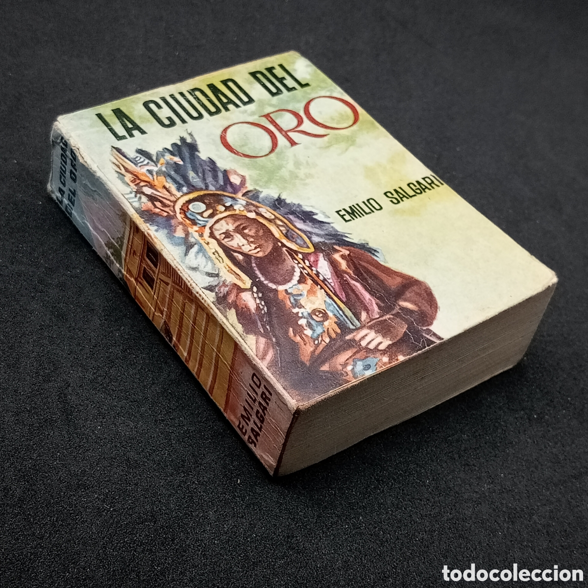 Libros de segunda mano: ENCICLOPEDIA PULGA N&ordm; 170 - EMILIO SALGARI - LA CIUDAD DEL ORO