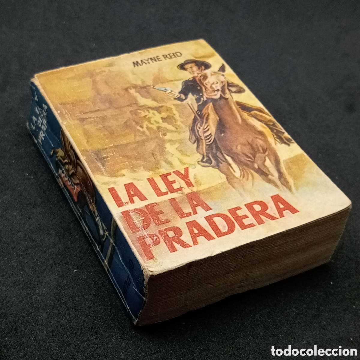 Libros de segunda mano: ENCICLOPEDIA PULGA N&ordm; 112 - MAYNE REID - LA LEY DE LA PRADERA