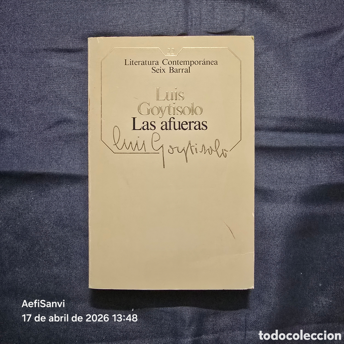 Libros de segunda mano: LAS AFUERAS (LU&Iacute;S GOYTISOLO) (SEIX BARRAL)