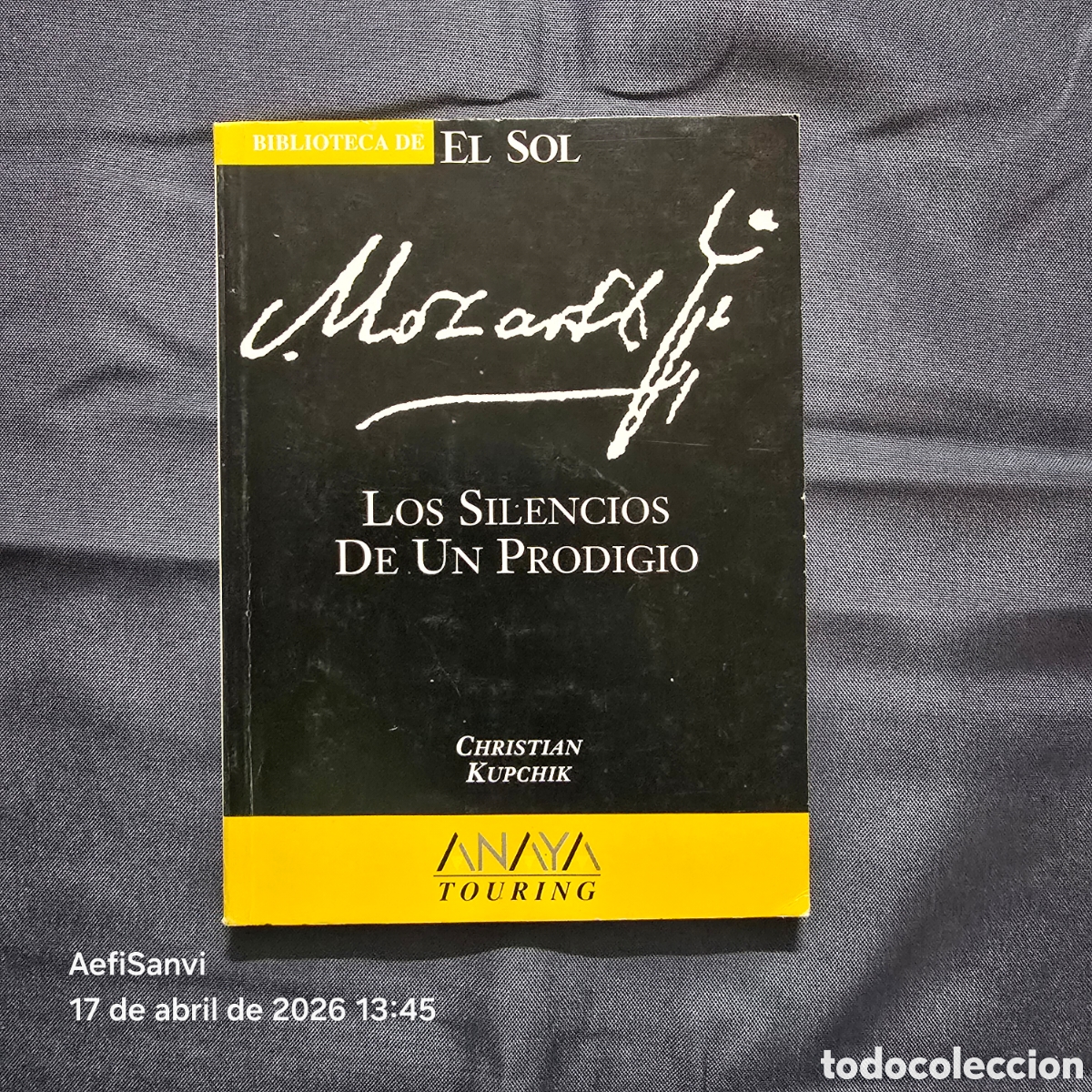 Libros de segunda mano: LOS SILENCIOS DE UN PRODIGIO (CHRISTIAN KUPCHIK) (EL SOL)