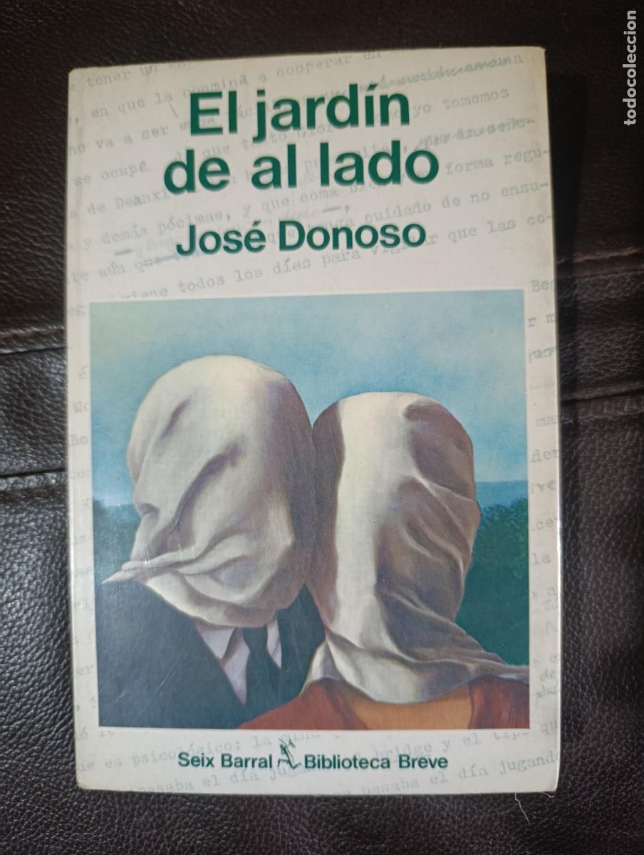 Libros de segunda mano: EL JARDIN DEL A LADO JOSE DONOSO PRIMERA EDICION