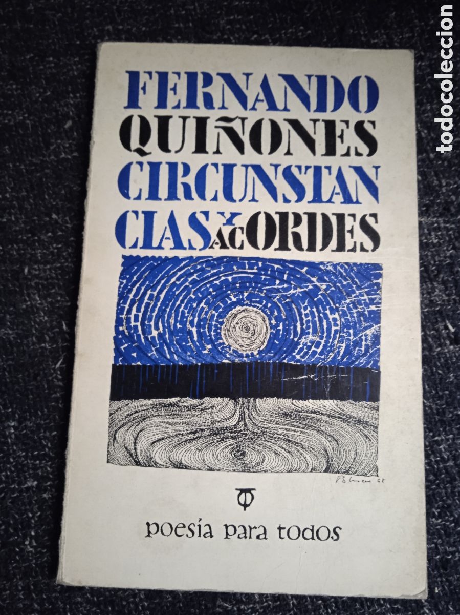 Libri di seconda mano: CIRCUNSTANCIAS Y ACORDES / FERNANDO QUI&Ntilde;ONES
