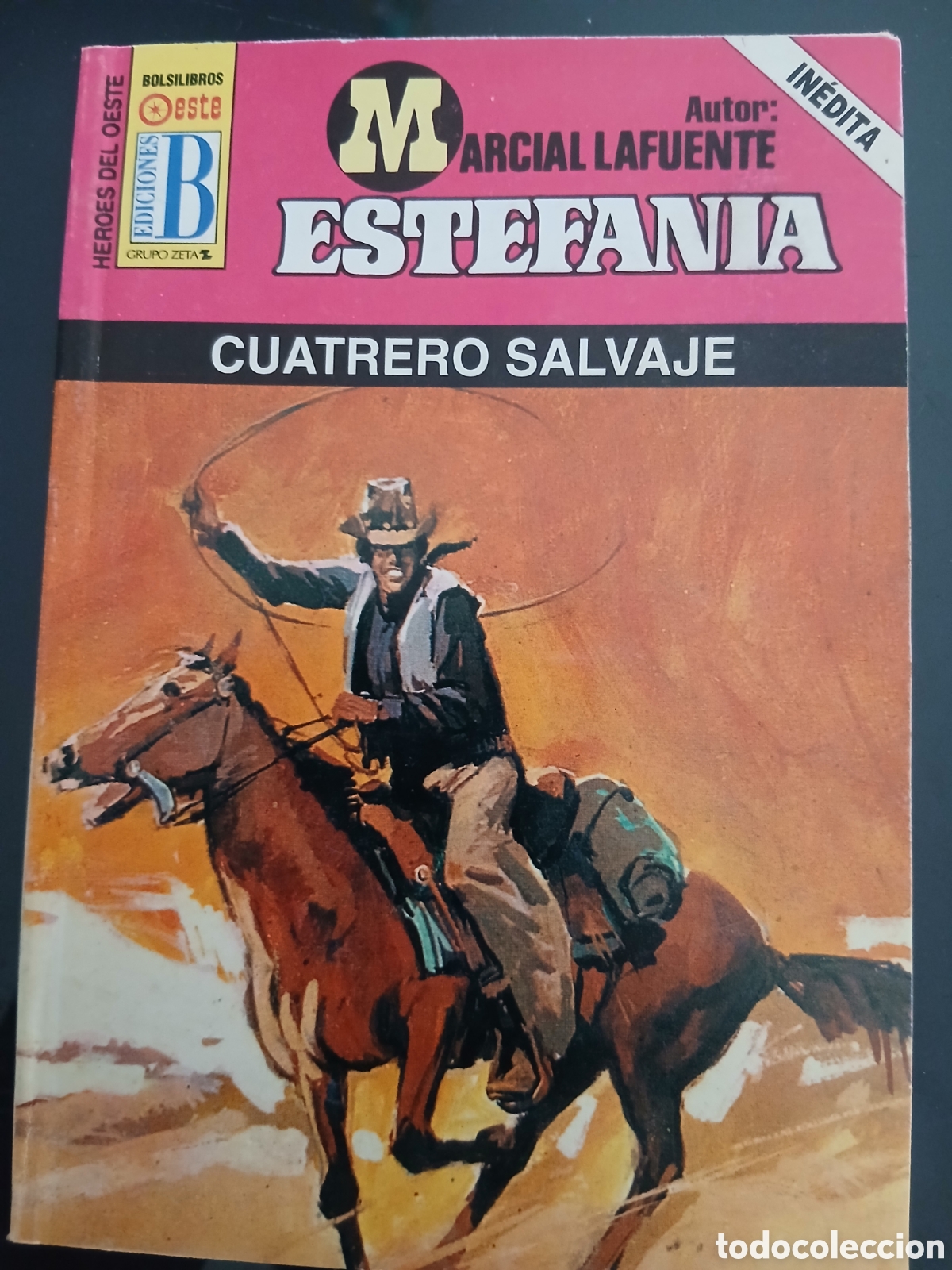 Libros de segunda mano: Novela Oeste: Cuatrero salvaje ( ML Estefania)