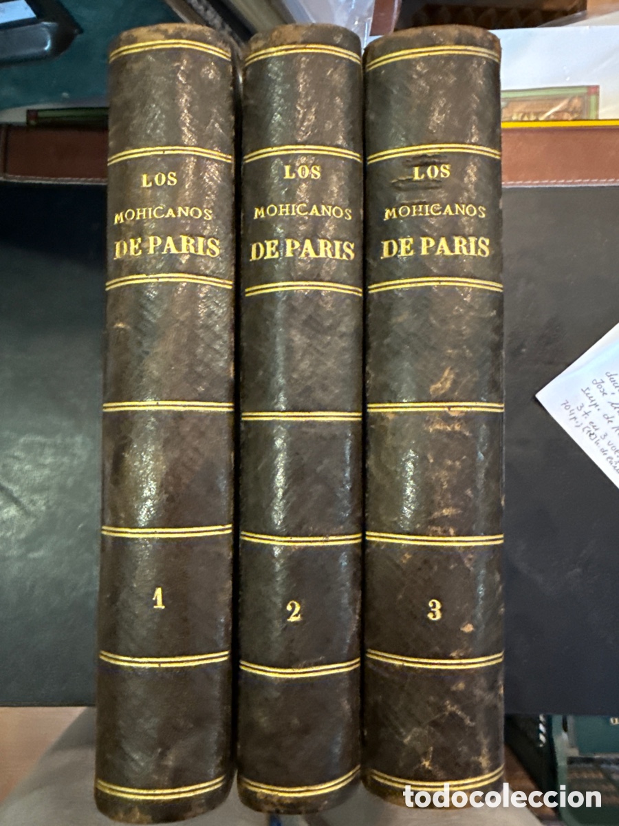 Livres d'occasion: DUMAS, Alejandro (Padre). Los mohicanos de Par&iacute;s