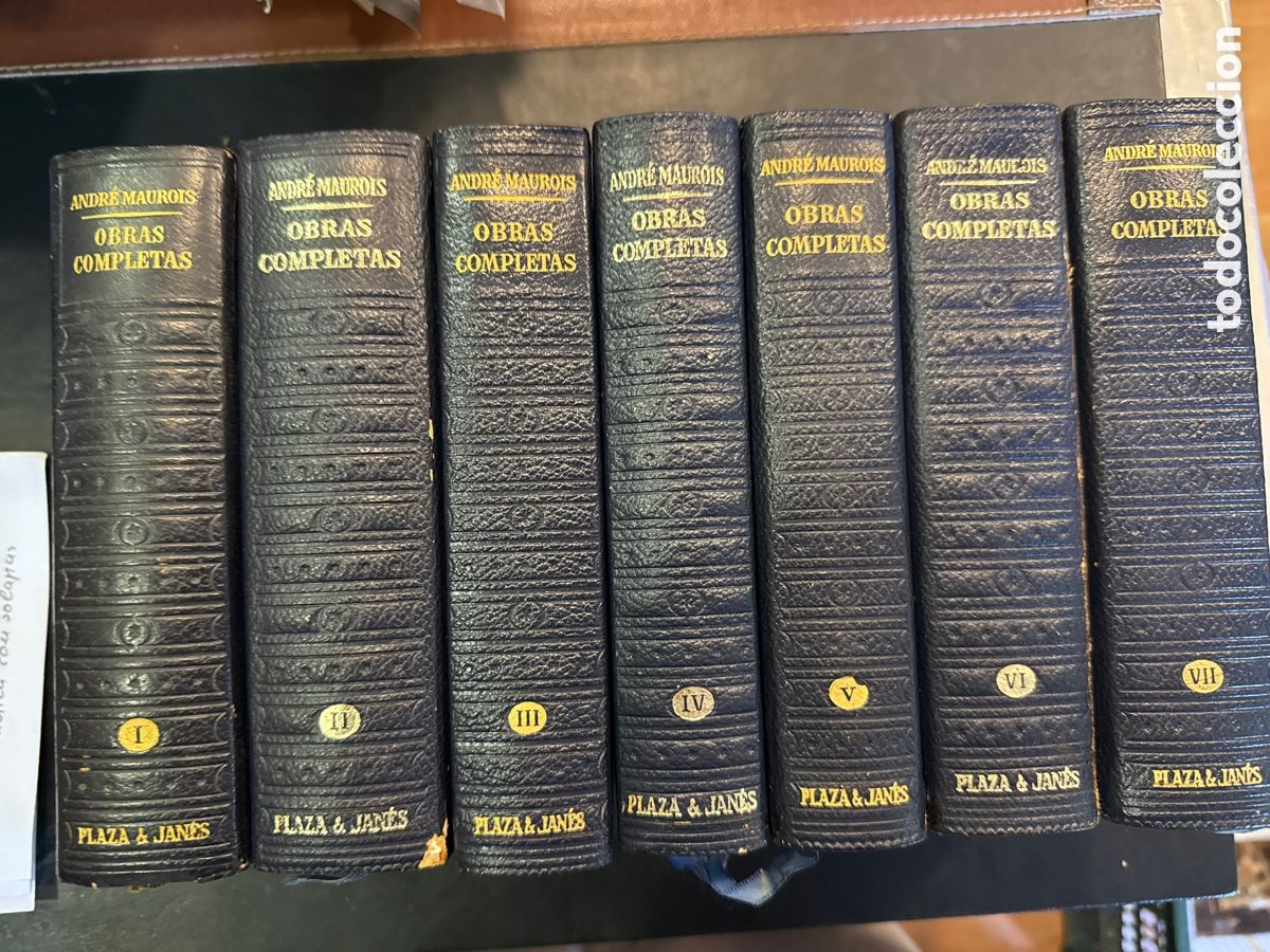 Livres d'occasion: MAUROIS, Andr&eacute;. Obras completas: [VII vol.]