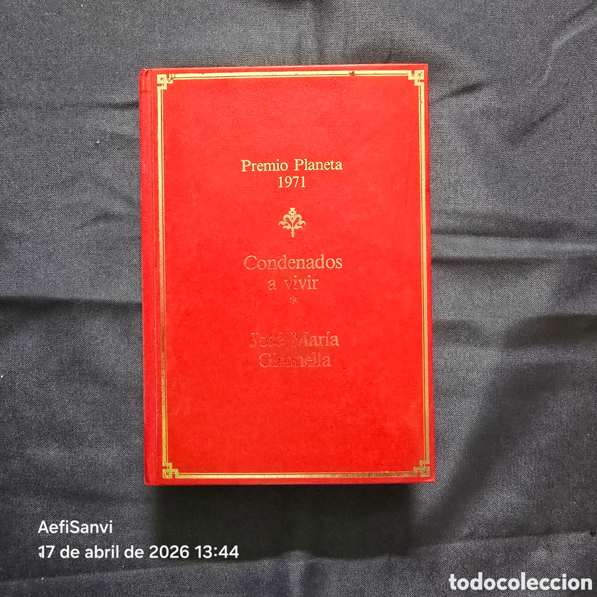 Libros de segunda mano: CONDENADOS A VIVIR (JOS&Eacute; MAR&Iacute;A GIRONELLA) (PREMIO PLANETA 1971)