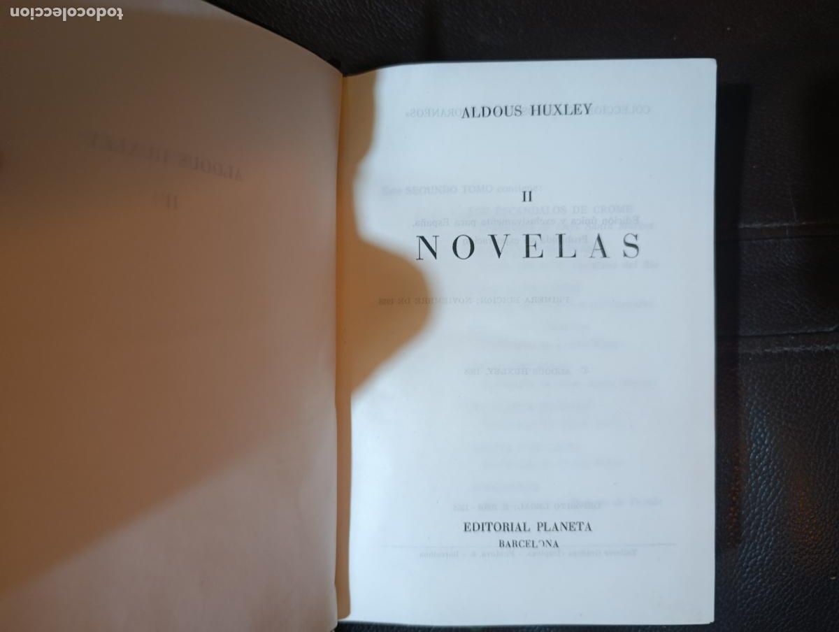 Libros de segunda mano: ALDOUS HUXLEY NOVELAS 2