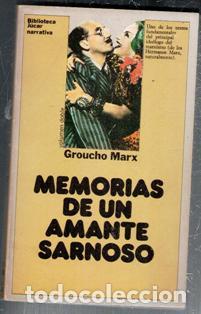 Libros de segunda mano: Memorias de un amante sarnoso, Groucho Marx