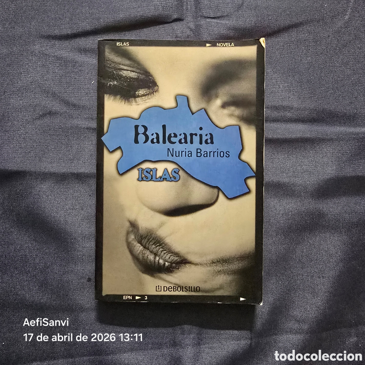 Libros de segunda mano: BALERIA, ISLAS (NURIA BARRIOS) (DEBOLSILLO)