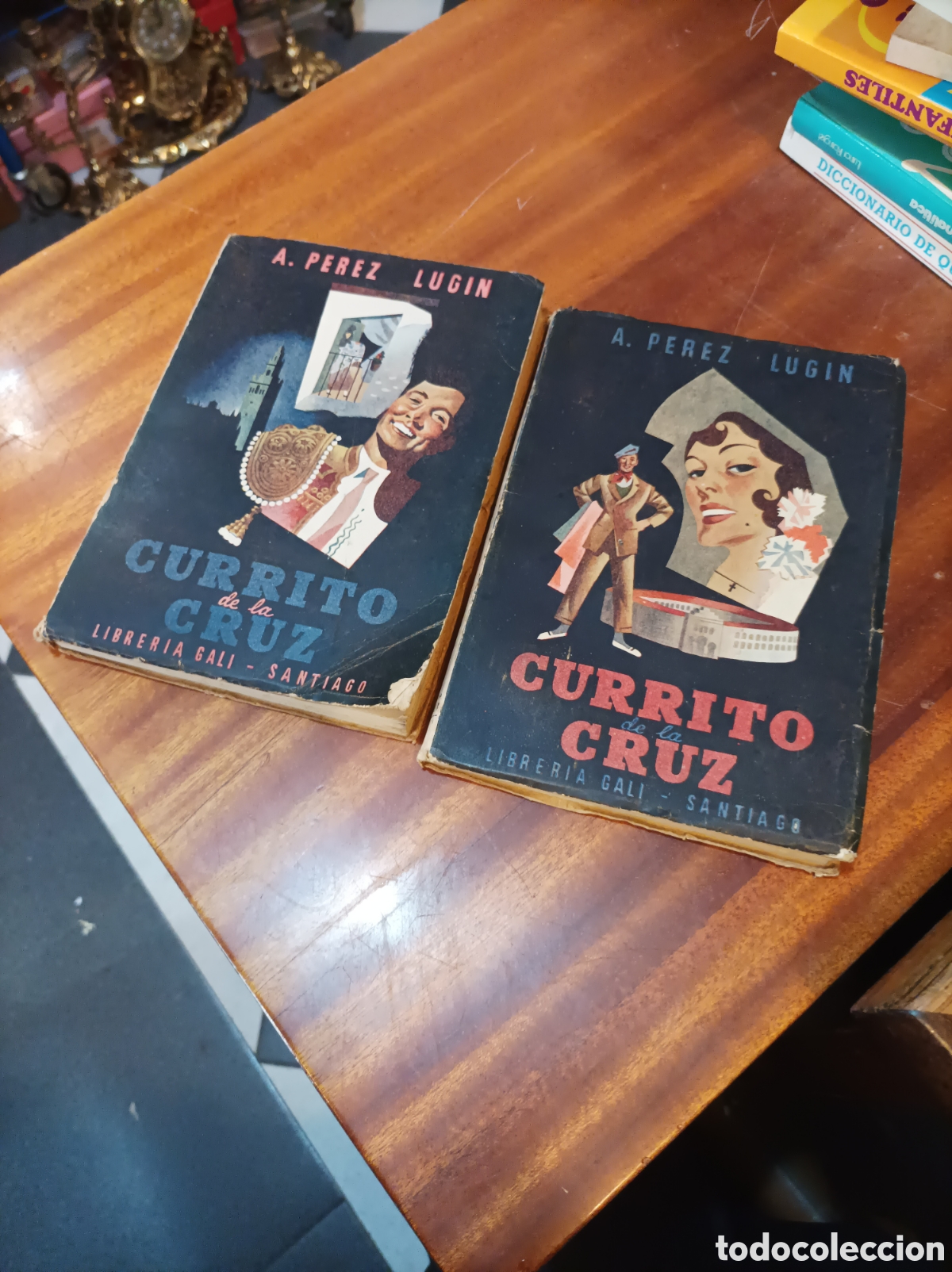 Libros de segunda mano: CURRITO DE LA CRUZ.TOMOS 1,2.ALEJANDRO PEREZ LUGIN.