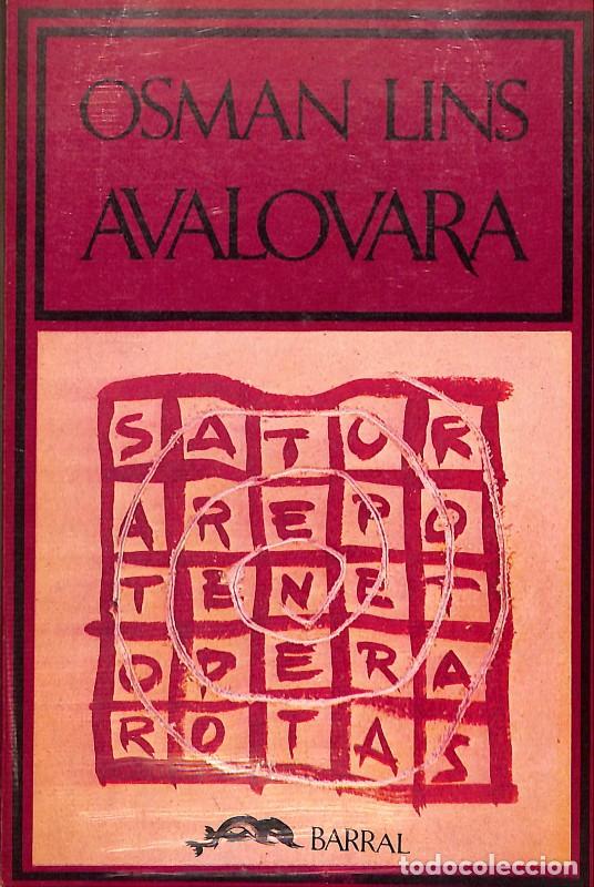 Libros de segunda mano: Avalovara - Osman Lins - Barral Editores - Barcelona 1975, 1&ordf; ed. - Hispanica Nova, N&ordm;35 -