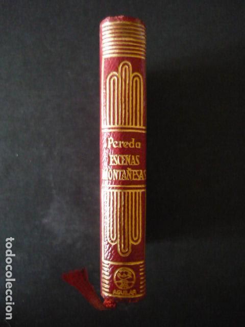 Libros de segunda mano: ESCENAS MONTA&Ntilde;ESAS DE JOSE MARIA DE PEREDA AGUILAR CRISOLIN N&ordm; 19 1963