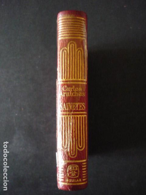 Libros de segunda mano: SAINETES CARLOS ARNICHES AGUILAR CRISOL N&ordm; 023 1966