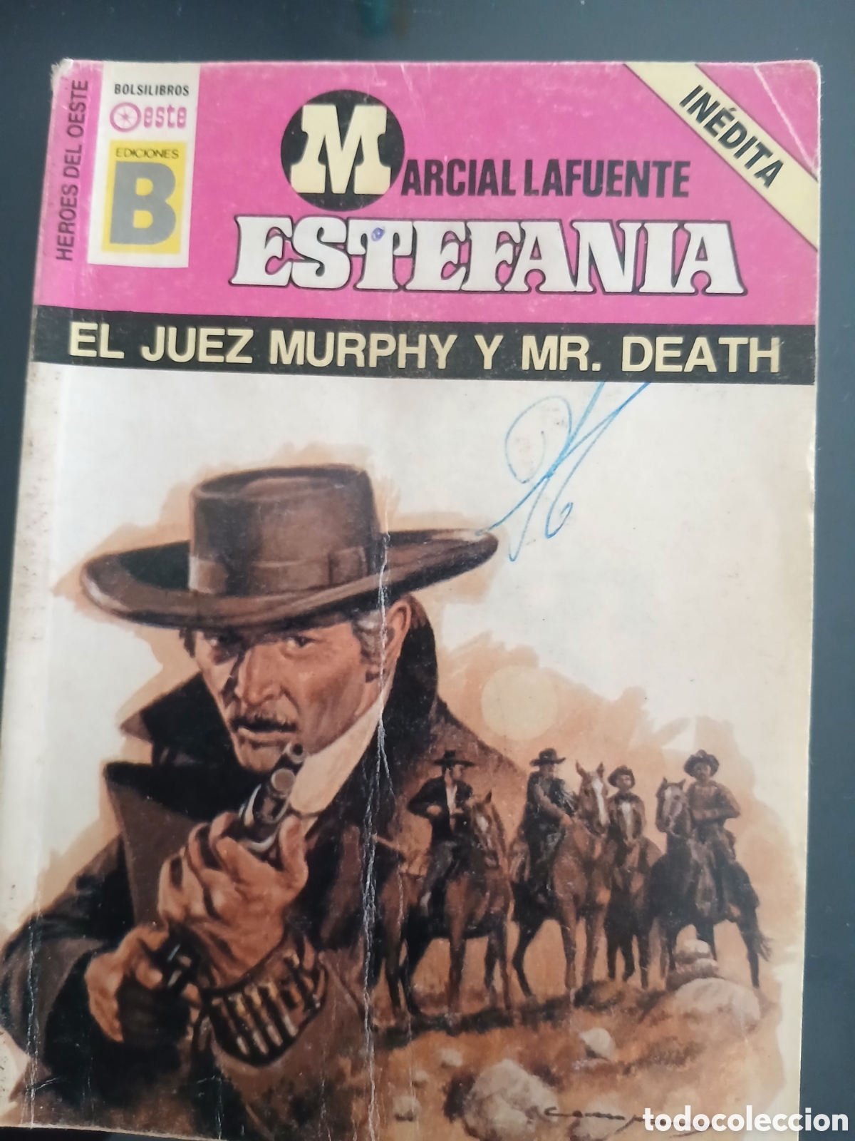 Libros de segunda mano: Novela Oeste: El juez Murphy y Mr. Death ( ML Estefania)